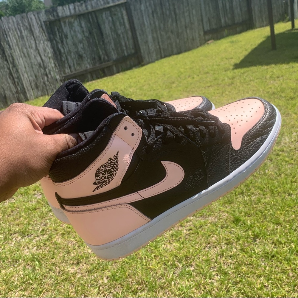 Jordan 1 Retro High Black Crimson Tint sz. 11